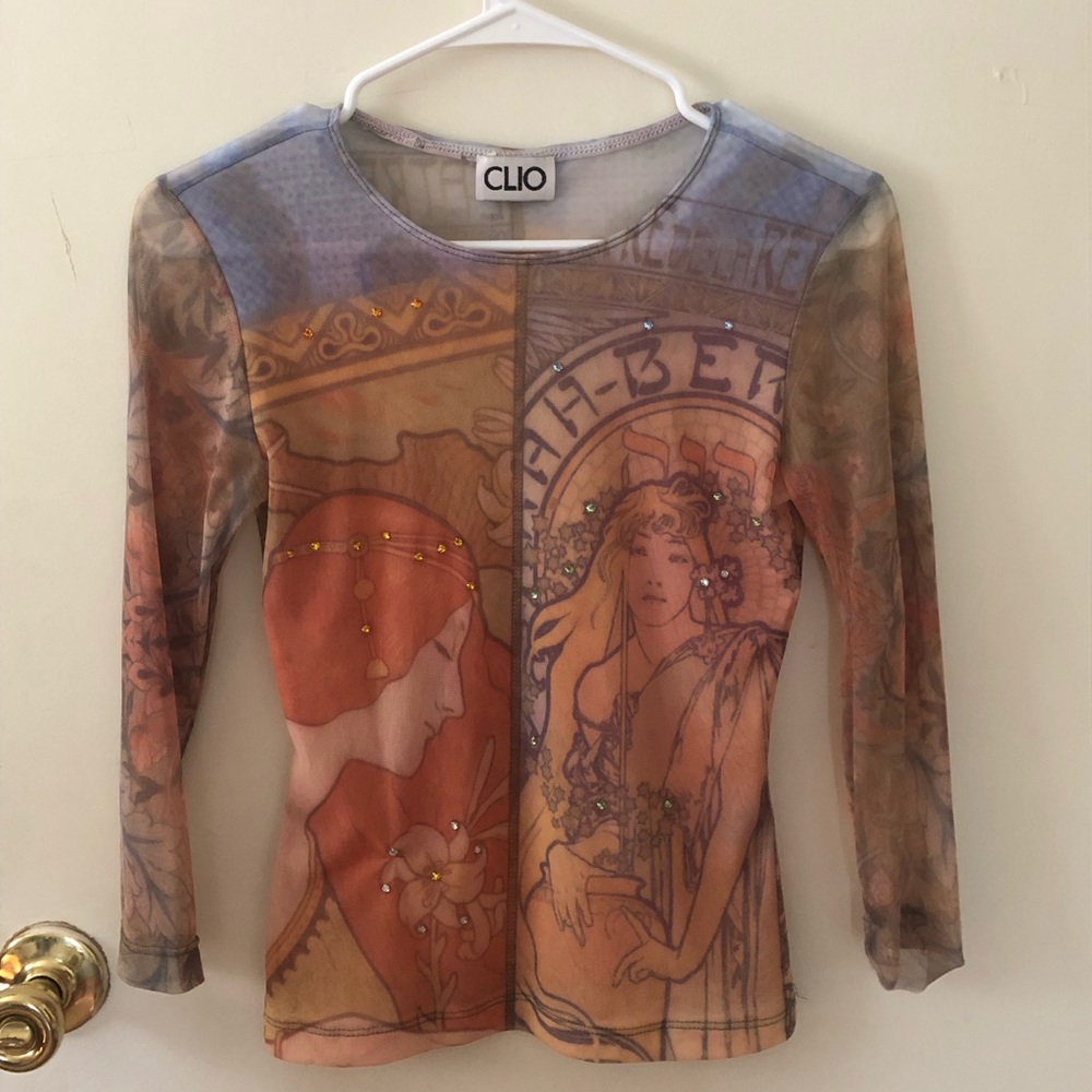 Clio Peppiatt Mesh Long Sleeve